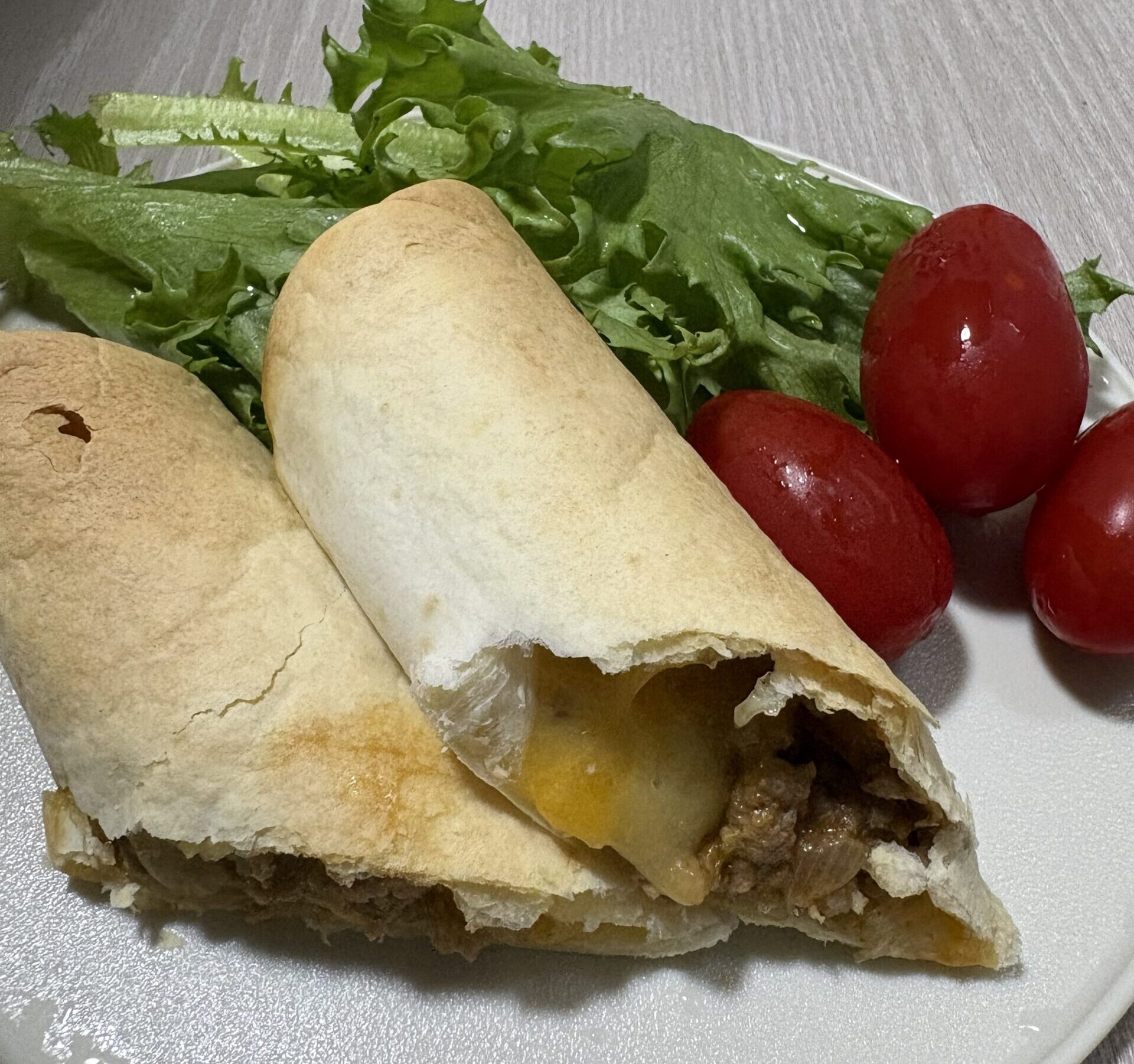 ノンフライヤーで焼くタキートス風トルティーヤ