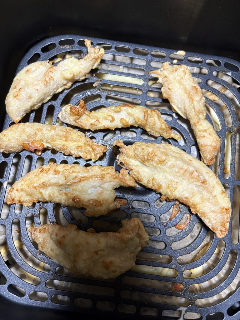 ノンフライヤーで作る鶏の天ぷら