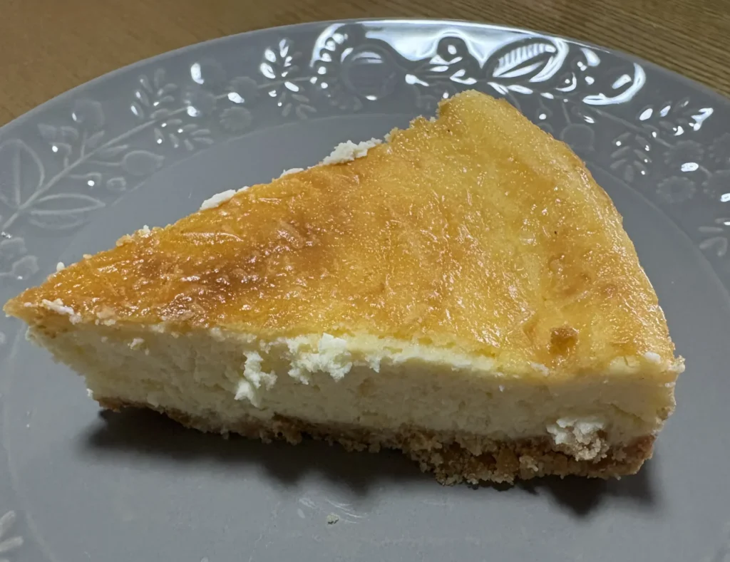 ノンフライヤーで作るベイクドチーズケーキ<