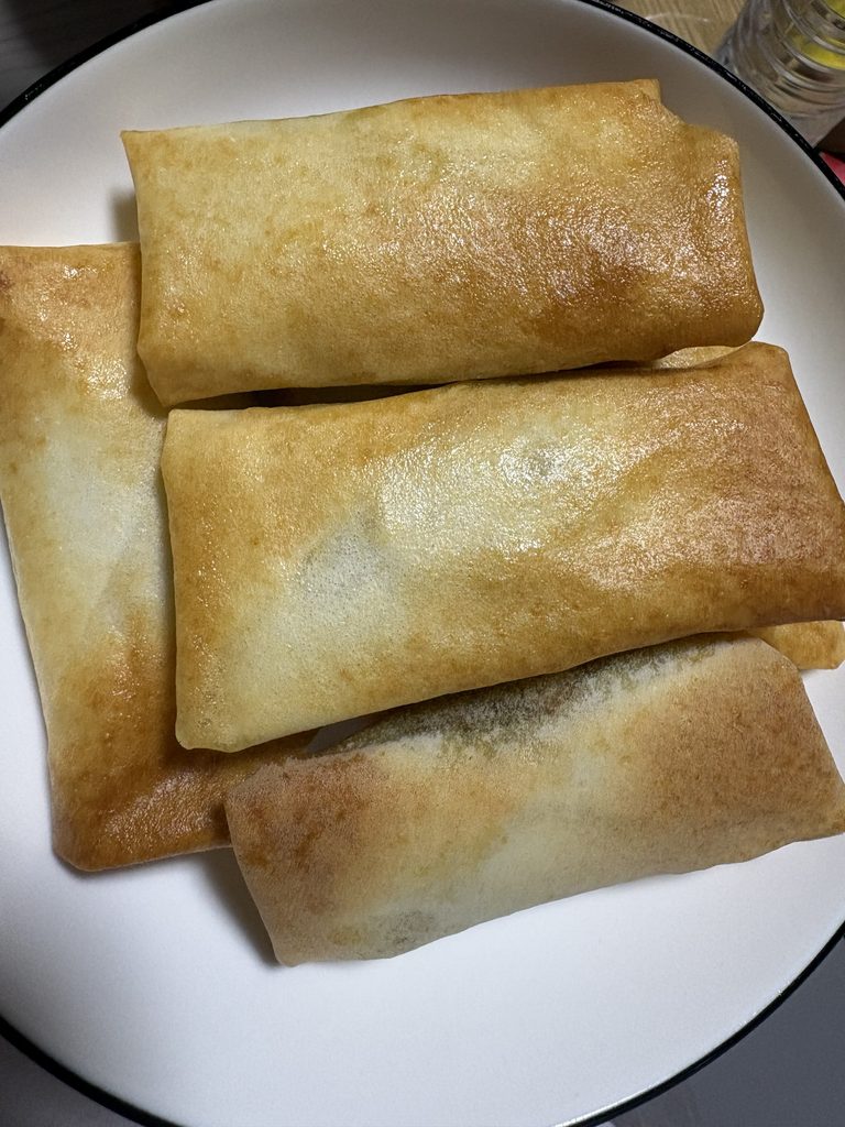 ノンフライヤーで作る春巻き